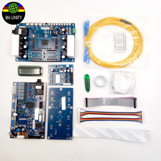 HOSON XP 600 board set double heads xp600 kit board usb version for eco solvent printer with dx10 dx11 printhead