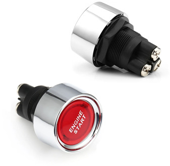 Hot 12V/24V 50A Car Engine Start Push Button Keyless Start Button Ignition Starter Car Engine Start Button Auto Accessories 2020