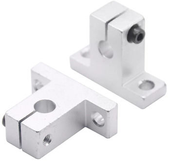 Hot 1pc SK8 SK10 SK12 SK13 SK16 SK20 SH8A 8mm linear ball bearing rail shaft Side Blocks support XYZ Table CNC 3D printer Part