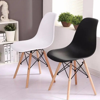 Hot 4pcs/Set Dining Chairs With Wooden Legs Modern Nordic Design Multicolors Home Kitchen Dining Room Furniture Chairs HWC