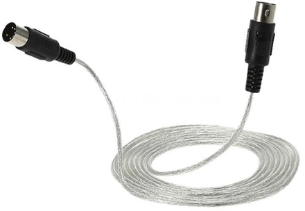 Hot AD-9.8FT Midi Male to Male DIN 5-Pin Music Instrument Extension Cable Connector