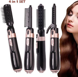 hot air brush hair dryer Electric brush curly straight hair dryer hot comb Multifunctional hair styling tool for women SU405