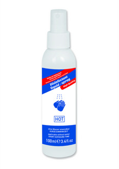 Hot Alcoholic Hand Disinfectant Spray - 3.4 fl oz / 100 ml