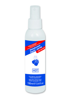 Hot Alcoholic Hand Disinfectant Spray - 3.4 fl oz / 100 ml