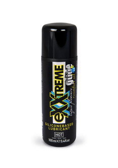 Hot Exxtreme Glide - Siliconebased Lubricant with Comfort Oil - 3 fl oz / 100 ml