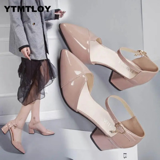 Hot Fashion High Heels Newest Women Pumps Summer Shoes Thick Heel Comfortable Woman Platform Ladies Shoes Wedding Sex Bridal