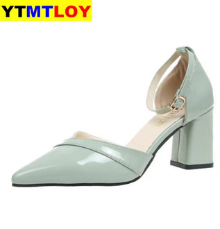 Hot Fashion High Heels Newest Women Pumps Summer Shoes Thick Heel Comfortable Woman Platform Ladies Shoes Wedding Sex Bridal
