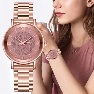 Hot Fast 2020 Luxury Watches Quartz Watch Stainless Steel Dial Casual Bracele Watch Quartz Wrist Watches Women Gift 20JULY17