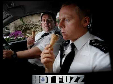 Hot Fuzz Ice Cream Scene Hoodie - Black - L Meerdere kleuren