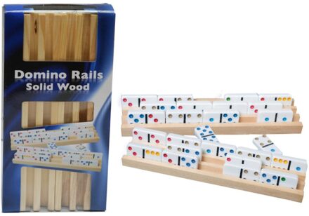 HOT Games Domino Latten Hout (4 stuks)