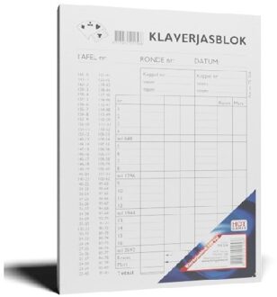 HOT Games Klaverjas Scoreblok (100 vellen)