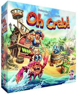 HOT Games Oh Crab! - Board game