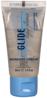 Hot Glide Liquid Pleasure - Waterbased Lubricant - 1 fl oz / 30 ml