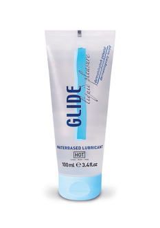 Hot Glide Liquid Pleasure - Waterbased Lubricant - 3 fl oz / 100 ml