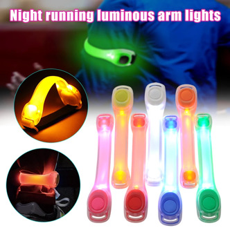 Hot LED Light Up Armband Adjustable Wearable Running Arm Belt Glow in The Dark for Running Walking Cycling Concert Outdoor