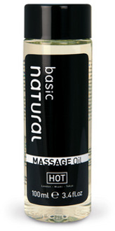 Hot Massage Oil Natural - Basic - 3 fl oz / 100 ml