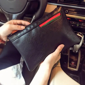 HOT Men's Handbag Korea Style Clutch Envelope Handbag Casual Purse Bag Simple design casual bag Free Shipping