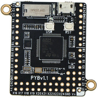 Hot MicroPython Pyboard V1.1 Python Programming Development Board 4.2*3.3cm