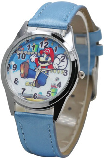 Hot Pink Red Sky Blue Cute Cartoon Children's Watch Girls Women Fashion Crystal Dress boy Quartz Wristwatches Relojes Mujer