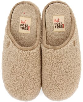 Hot Potatoes Pantoffels 92093_11 Beige maat