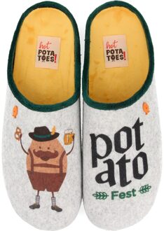 Hot Potatoes pantoffels Garesnica grey