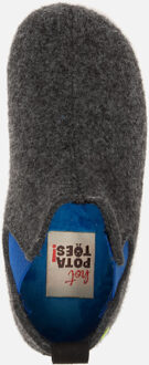 Hot Potatoes Pantoffels grijs Textiel 750310 - 34