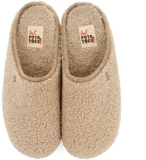 Hot Potatoes Pantoffels Nordfyn 70101_05 Beige maat