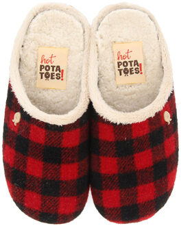 Hot Potatoes Pantoffels Skovde 64678 Rood-32 maat 32