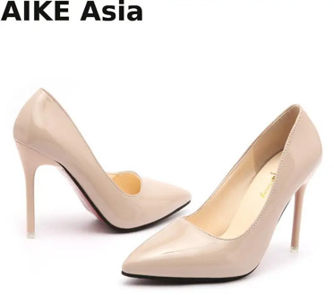 HOT Promotions Women Pumps Spring/Autumn High heels Pointed Toe Female Wedding Shoes Sexy High Heel shoes for women #9588