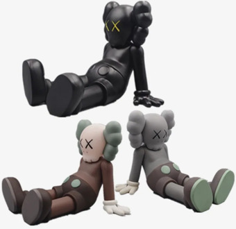 Hot Sale 18cm Kaw s Bear Bricklys Action Figures Blocks Bears PVC Dolls Collectible Models Toys