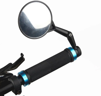 Hot Sale 1PC Bicycle Handlebar End Mirrors 360 Rotating Durable Bike Rear View Mirrors Cycling Equipment Accessories