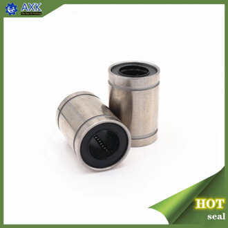 Hot sale 1pc LM3UU LM4UU LM6UULM8UU LM10UU LM12UU LM16UU LM20UU Linear Bushing CNC Linear Bearings Linear Shaft
