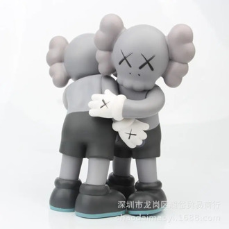 Hot Sale 20-28cm Kaw s Bear Bricklys Action Figures Blocks Bears PVC Dolls Collectible Models Toys