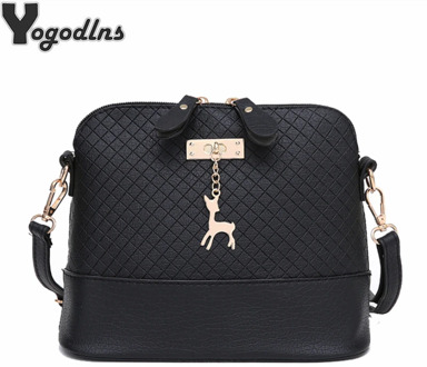 HOT SALE!2020 Women Messenger Bags Fashion Mini Bag With Deer Toy Shell Shape Bag Women Shoulder Bags handbag