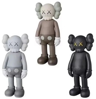 Hot Sale 20cm Kaw s Bear Bricklys Action Figures Blocks Bears PVC Dolls Collectible Models Toys