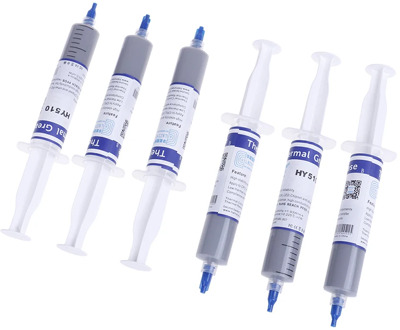 Hot sale 3 Pcs Hy510 30g Grey Thermal Conductive Grease Paste For CPU GPU Syringe Chipset Cooling Thermal Grease Heat Sink