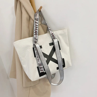 hot sale all-match simple canvas handbag shoulder bag ladies large capacity shopping bag 2020 crossbody bag handbags women bags