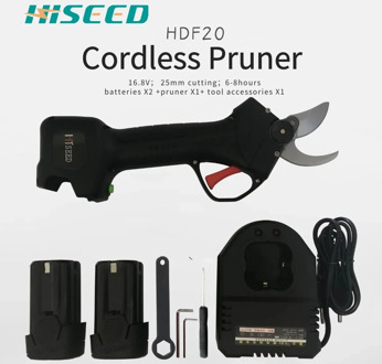 Hot Sale Electric Pruning Scissors 0-25mm Pruning Shears 16.8v Lithium Battery Garden Pruner