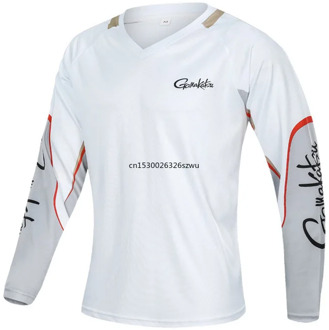 Hot Sale Gamakatsu Men Fishing Clothing Outdoor Quick Dry Mens Long Sleeve Breathable Fishing Shirts Anti Uv Fishing Jackets