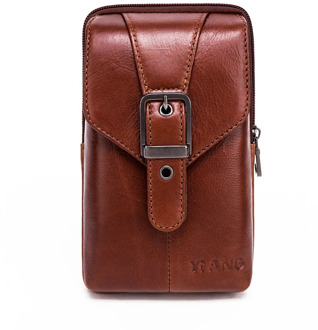 Hot Sale High Quality Men Genuine Leather Handbag Male Zipper Small Vintage Messenger Bag Man Mini Cross-body Shoulder Bag 2019