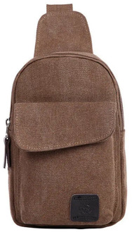 Hot Sale Men Small Chest Bag Pack Travel Sport Sling Backpack Crossbody Bags Outdoor Cycling Military Canvas Satchel