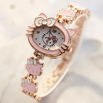Hot Sale reloj Children Girls Watches Cartoon Lovely Bracelet Student Kids Watch Cute Quartz Watch Birthday Gift High Quality