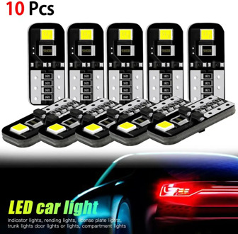 Hot sales 10pcs LED Car decorative lights 6000K White For license plate lights, front / rear side marker lights Dropshipping CSV