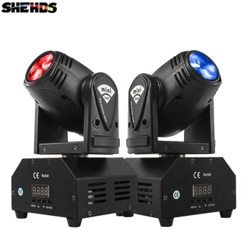 Hot Sell mini LED 10W Spot Beam Moving Head Light Lyre DMX512 Stage Light Stroboscope For Home Entertainment Professional Stage