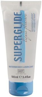 Hot Superglide Liquid Pleasure - Waterbased Lubricant - 3 fl oz / 100 ml