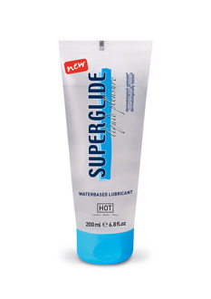 Hot Superglide Liquid Pleasure - Waterbased Lubricant - 7 fl oz / 200 ml