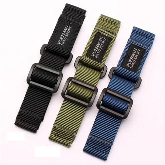 hot top Nylon nato watch strap for S-eiko no.5 007 series sport watchband 20mm 22mm 24mm velcro nato watch band
