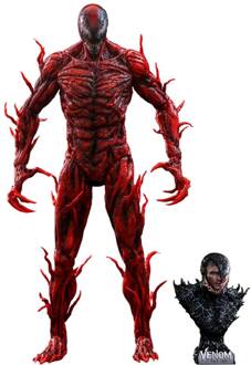 Hot Toys 1:6 Scale Carnage Deluxe Edition Marvel Venom: Let There Be Carnage Collectible Statue (43cm)