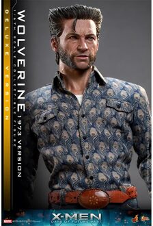 Hot Toys 1:6 Scale Marvel X-Men Wolverine 1973 Version Deluxe Edition Statue