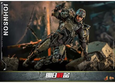 Hot Toys 1:6 Scale Warriors of Future Johnson Statue